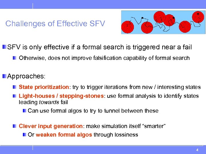 Challenges of Effective SFV is only effective if a formal search is triggered near