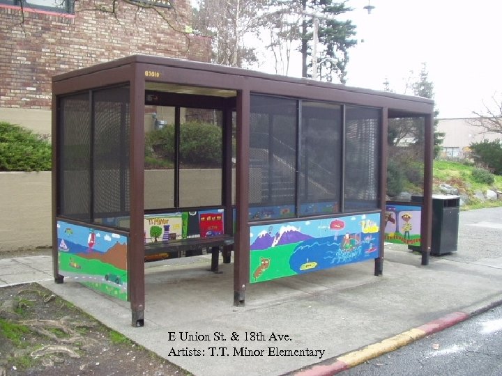 E Union St. & 18 th Ave. Artists: T. T. Minor Elementary 
