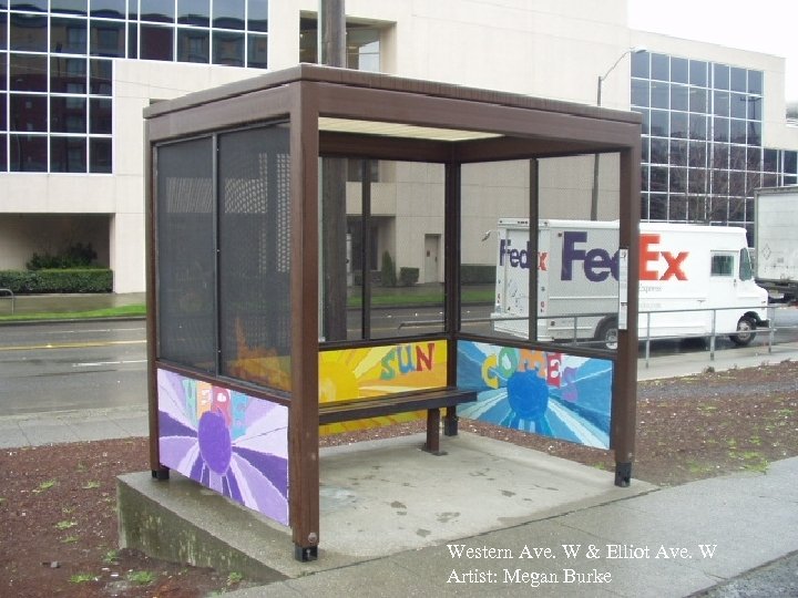 Western Ave. W & Elliot Ave. W Artist: Megan Burke 