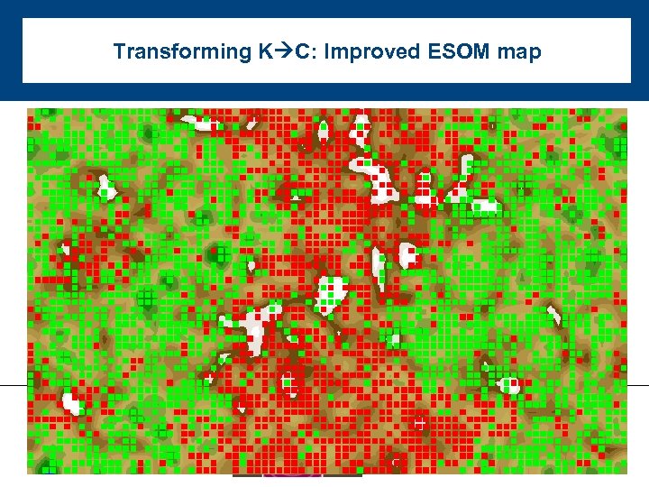 Transforming K C: Improved ESOM map 