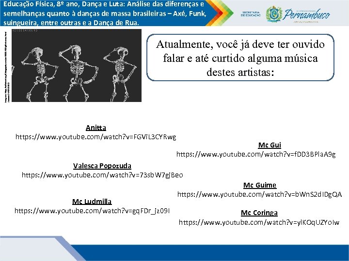 Imagem: http: //oficina-do-gif. blogspot. com. br/2012/05/gifs-dance. html Acesso: 14/07/2015 Educação Física, 8º ano, Dança