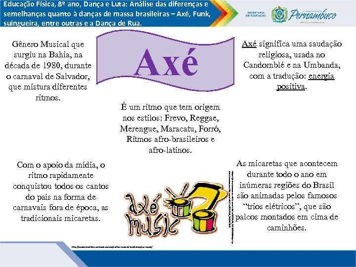 Educação Física, 8º ano, Dança e Luta: Análise das diferenças e semelhanças quanto à