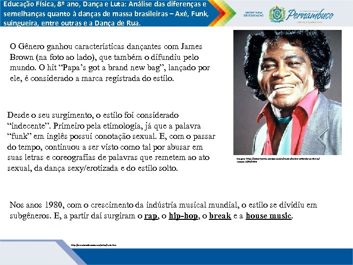 Educação Física, 8º ano, Dança e Luta: Análise das diferenças e semelhanças quanto à