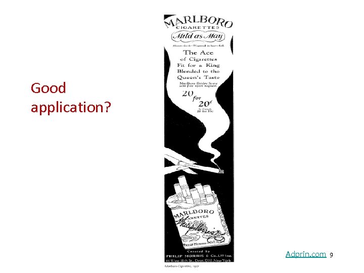 Good application? Adprin. com 9 