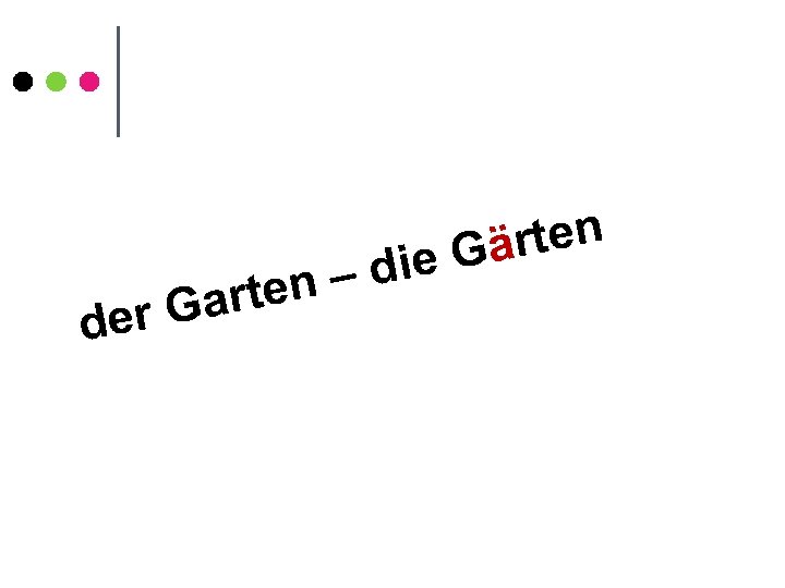 rten e Gä i de –d arten r. G 