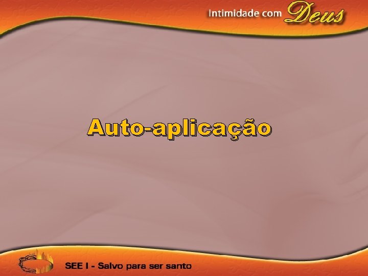 Auto-aplicação 