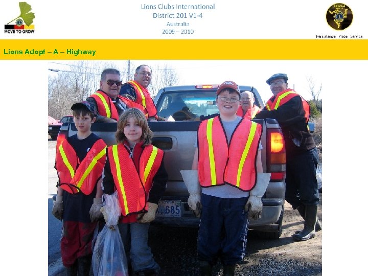 Lions Adopt – A – Highway 