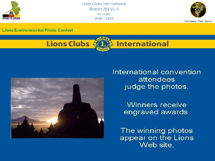 Lions Environmental Photo Contest 