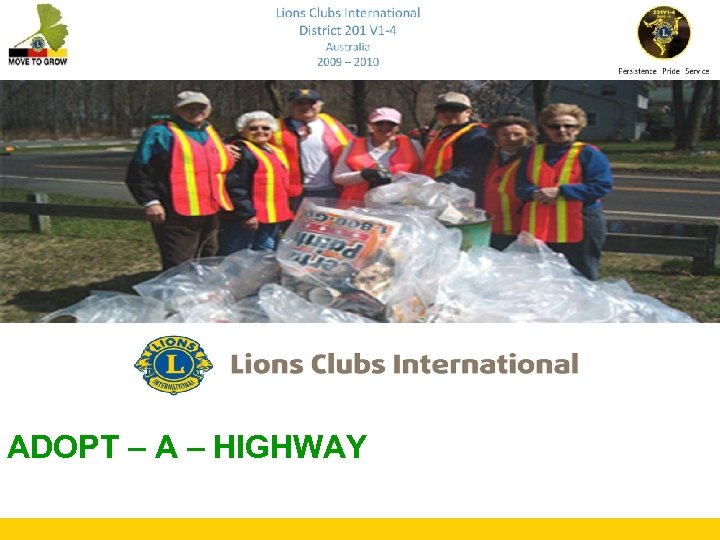 ADOPT – A – HIGHWAY 