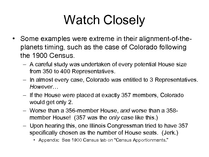 Watch Closely • Some examples were extreme in their alignment-of-theplanets timing, such as the