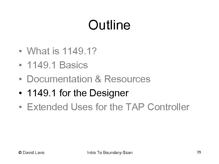 Outline • • • What is 1149. 1? 1149. 1 Basics Documentation & Resources