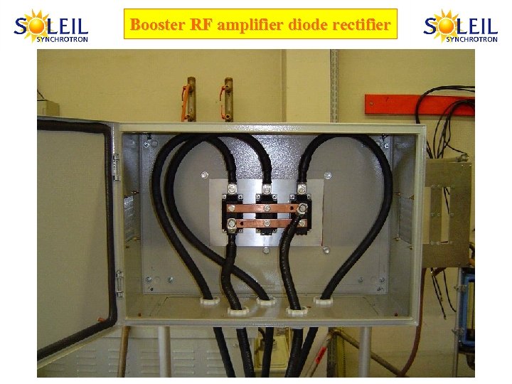 Booster RF amplifier diode rectifier 