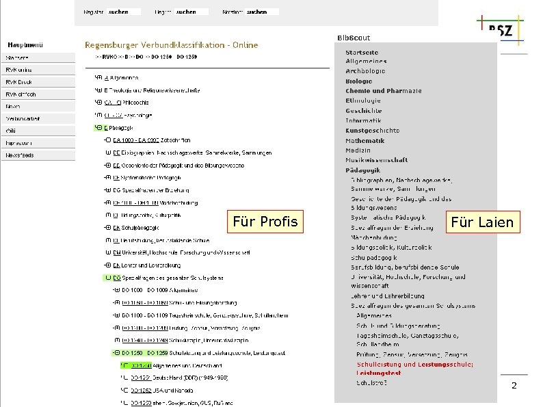 Für Profis W. Heymans, BSZ: Bib. Scout Für Laien 2 