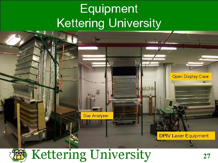 Equipment Kettering University Open Display Case Gas Analyzer DPIV Laser Equipment Kettering University 27