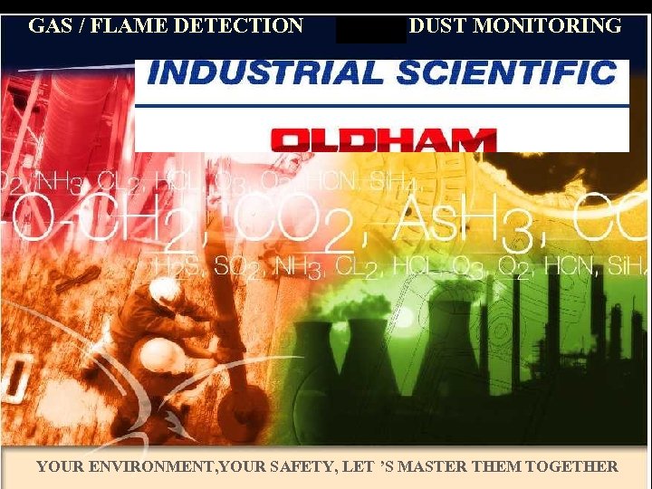 GAS / FLAME DETECTION GAS / DUST MONITORING YOUR ENVIRONMENT, YOUR SAFETY, LET ’S