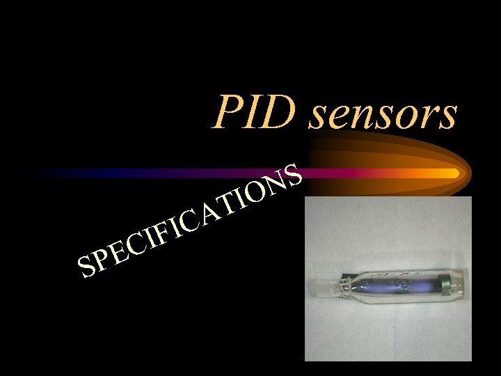 PID sensors EC SP NS IO T CA FI I 
