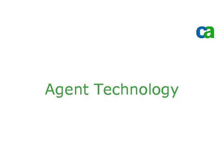 Agent Technology 