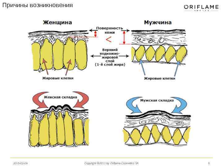 Причины возникновения 2018 -02 -09 Copyright © 2013 by Oriflame Cosmetics SA 8 