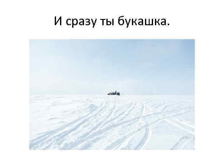 И сразу ты букашка. 