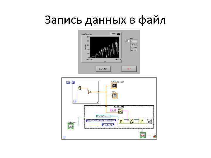 Запись данных в файл 