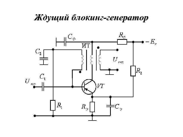 Ждущий блокинг-генератор 