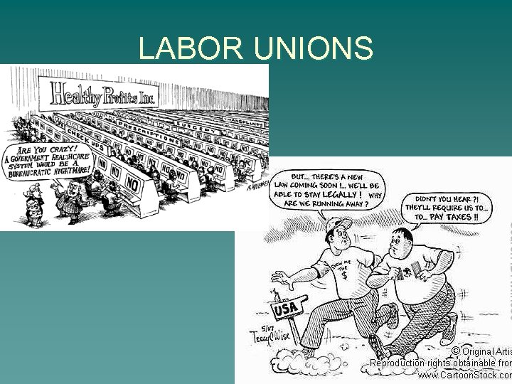 LABOR UNIONS 