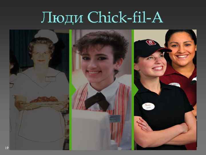 Люди Chick-fil-A 19 