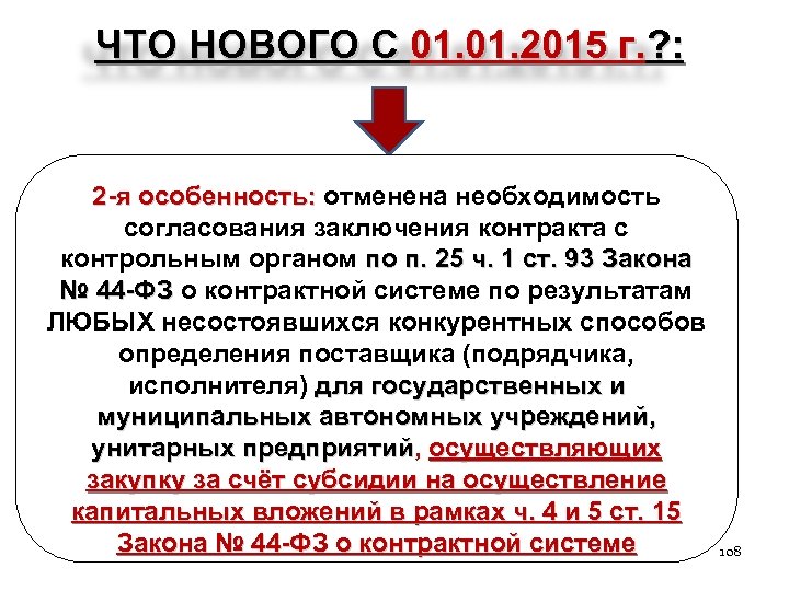 ЧТО НОВОГО С 01. 2015 г. ? : 2 -я особенность: отменена необходимость 2