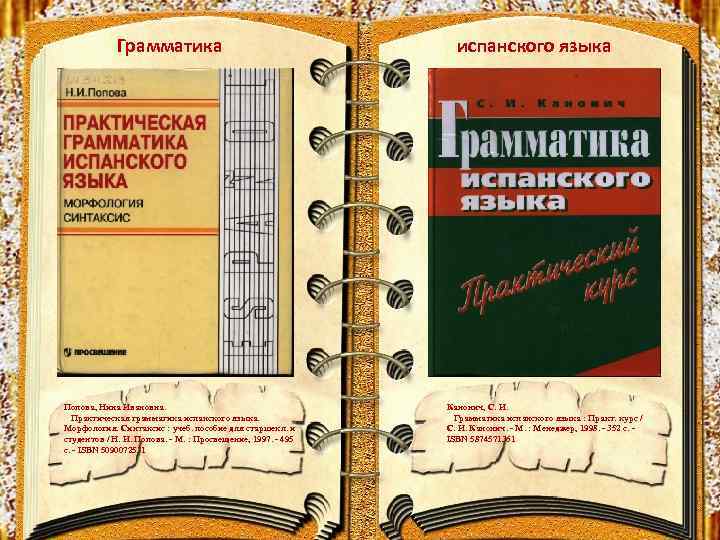  Грамматика Попова, Нина Ивановна. Практическая грамматика испанского языка. Морфология. Синтаксис : учеб. пособие