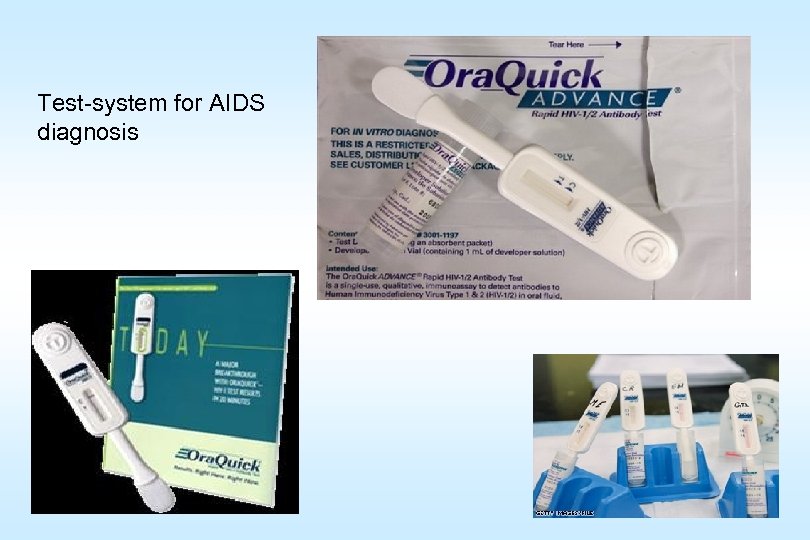 Test-system for AIDS diagnosis 