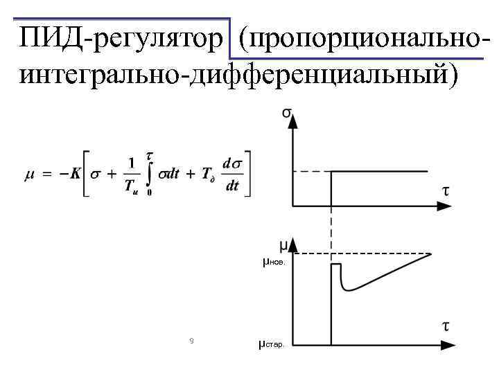 Дифференциальная и интегральная схема