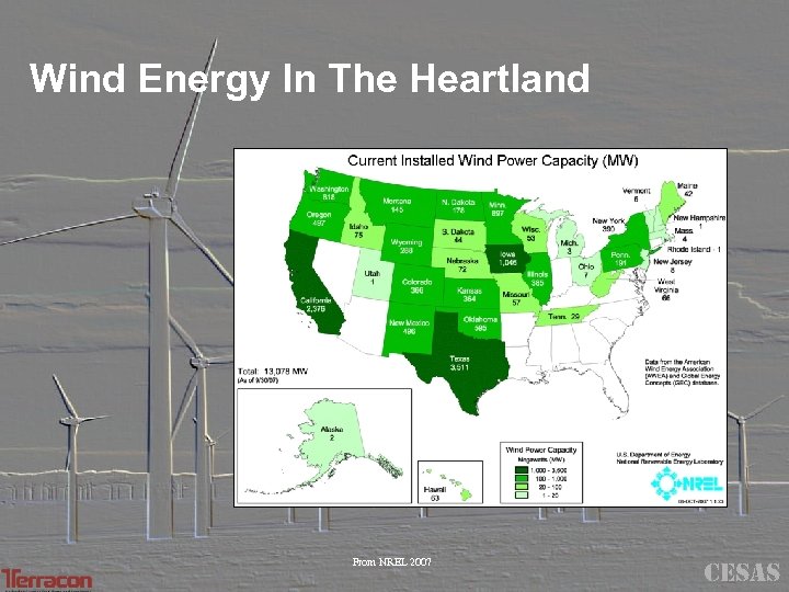 Wind Energy In The Heartland From NREL 2007 CESAS 