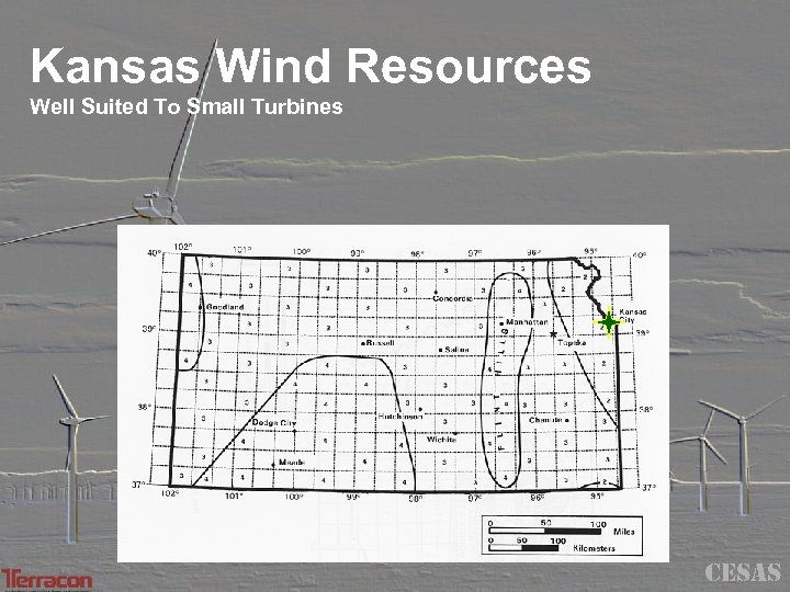 Kansas Wind Resources Well Suited To Small Turbines CESAS 