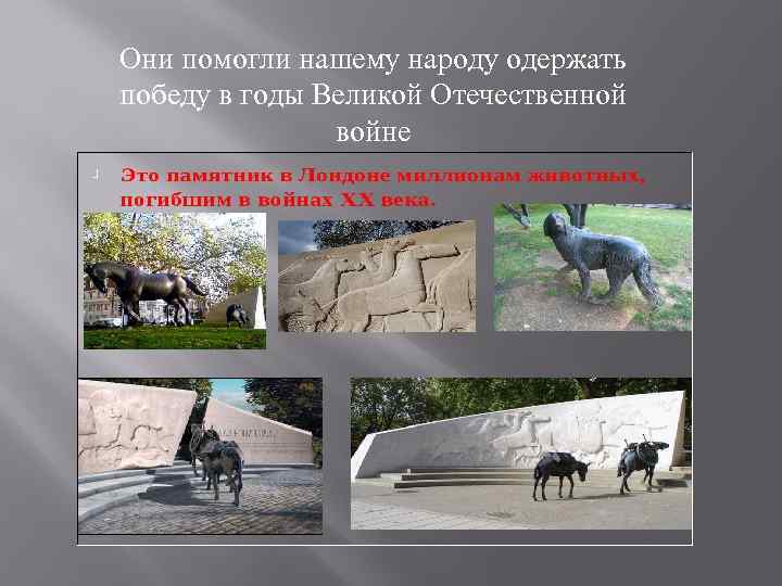 Они помогли нашему народу одержать победу в годы Великой Отечественной войне 