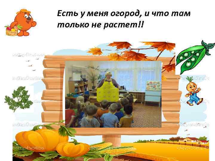 Есть у меня огород, и что там только не растет!! 