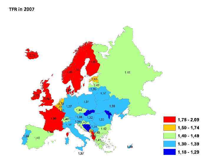 TFR in 2007 