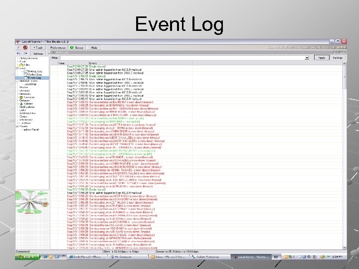 Event Log 