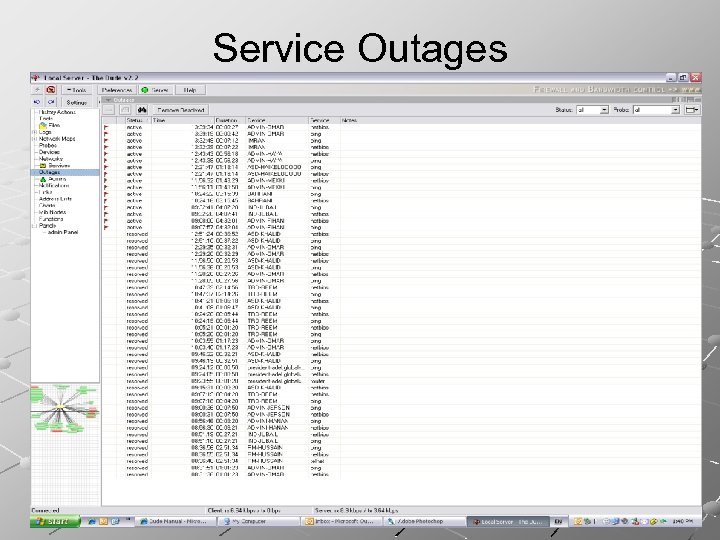 Service Outages 