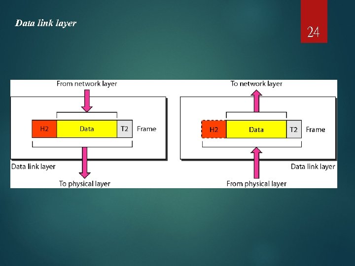 Data link layer 24 