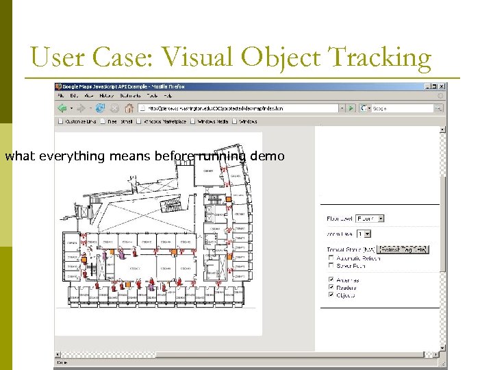 User Case: Visual Object Tracking d what everything means before running demo 