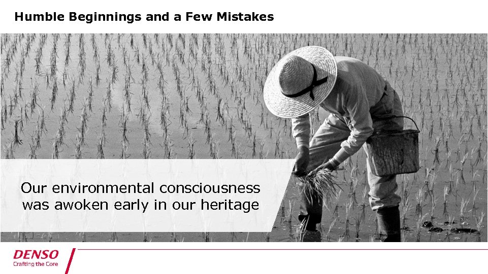 Humble Beginnings and a Few Mistakes Our environmental consciousness was awoken early in our