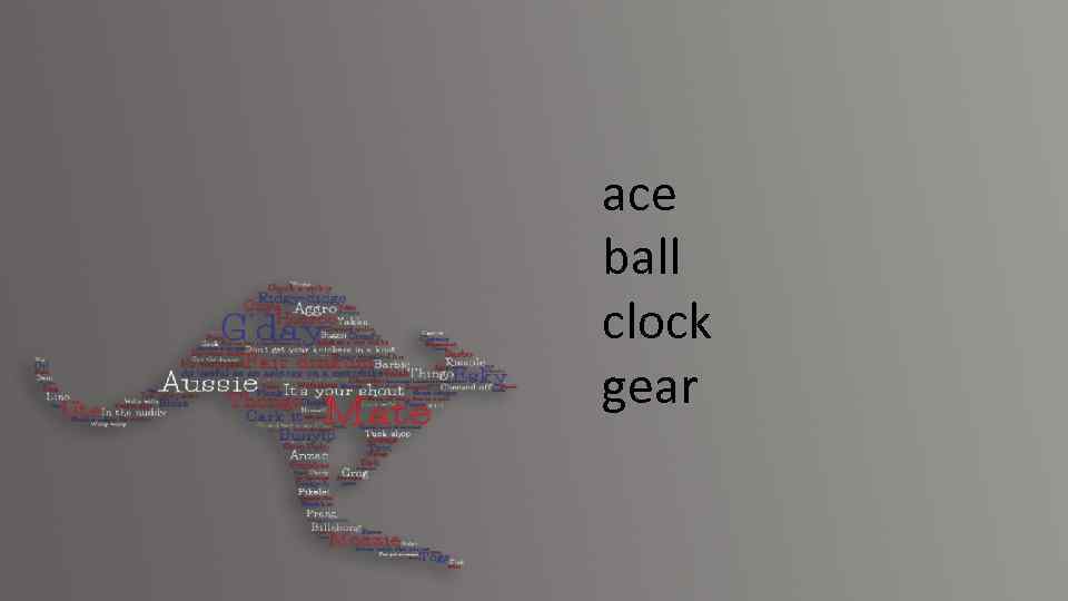 ace ball clock gear 