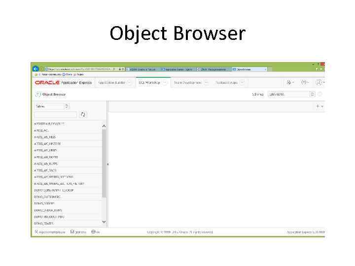 Object Browser 