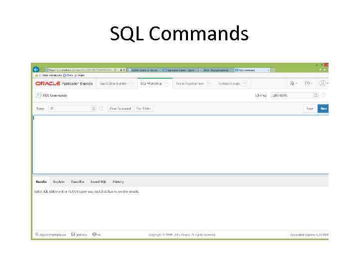 SQL Commands 