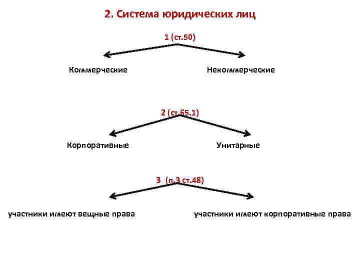 Система юридических лиц