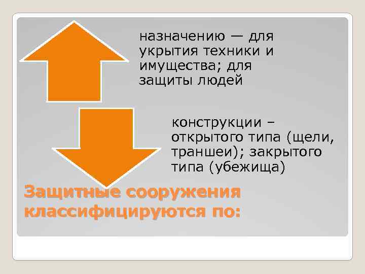 назначению — для укрытия техники и имущества; для защиты людей конструкции – открытого типа