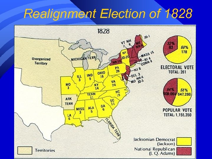 Realignment Election of 1828 