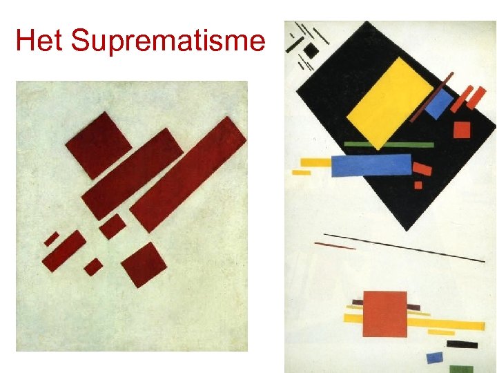 Het Suprematisme 