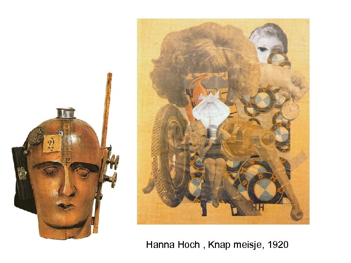 Hanna Hoch , Knap meisje, 1920 