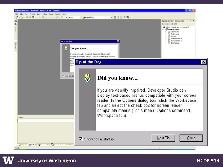 University of Washington HCDE 518 